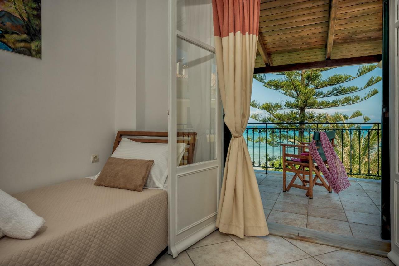 Zarkadis Beach Apartments Циливи Экстерьер фото