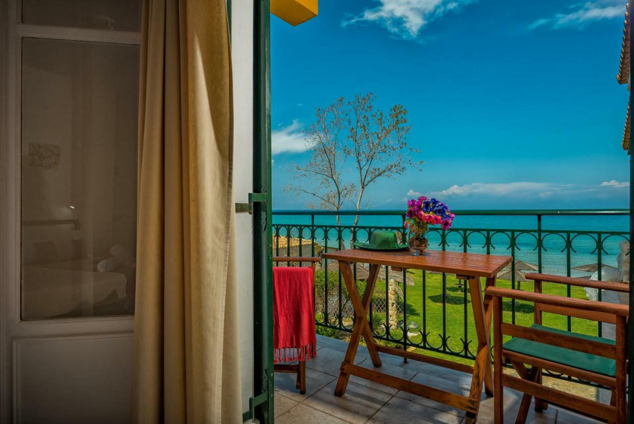 Zarkadis Beach Apartments Циливи Экстерьер фото
